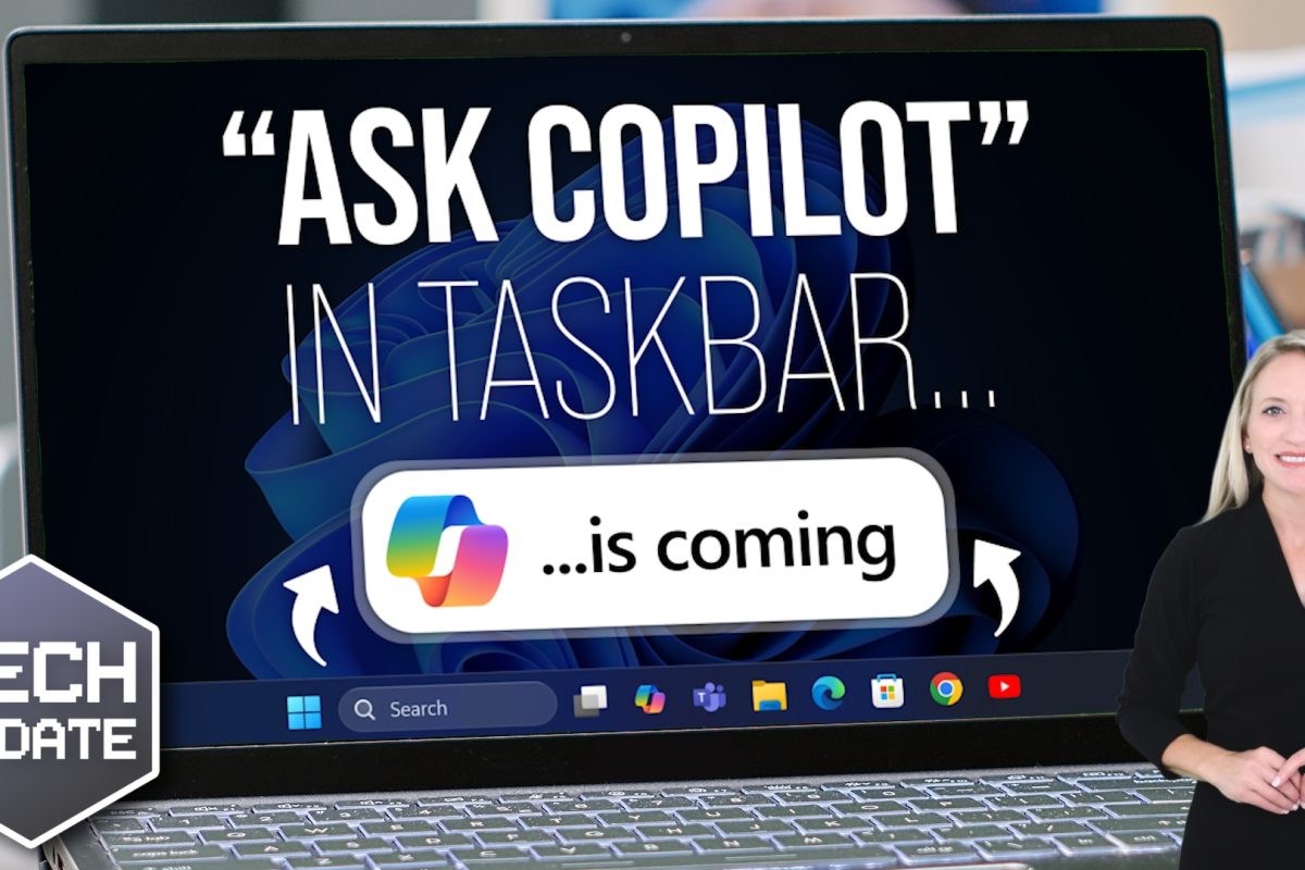 “Ask Copilot” is coming to your Taskbar (but only if you want it to)