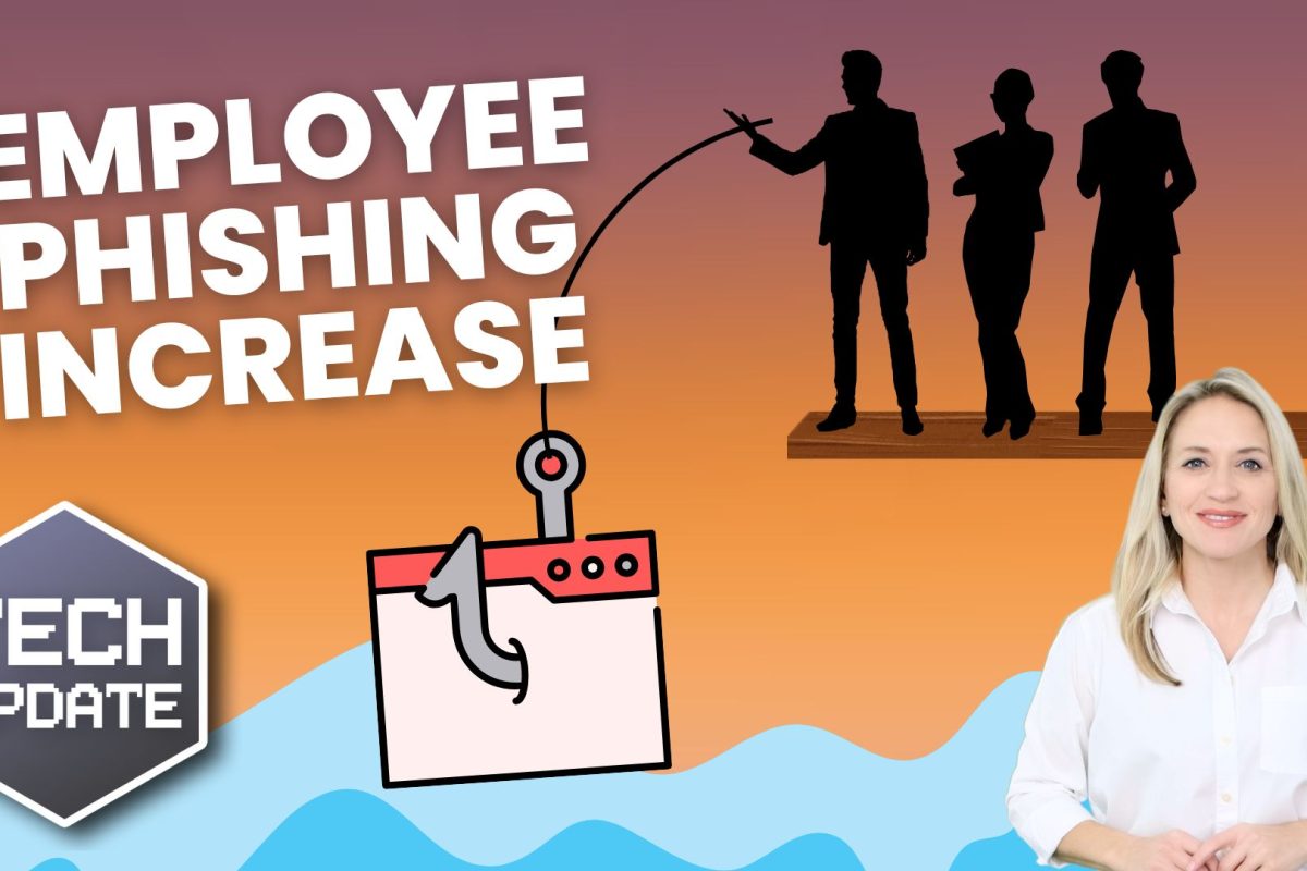 Employees are falling for 3x more phishing scams
