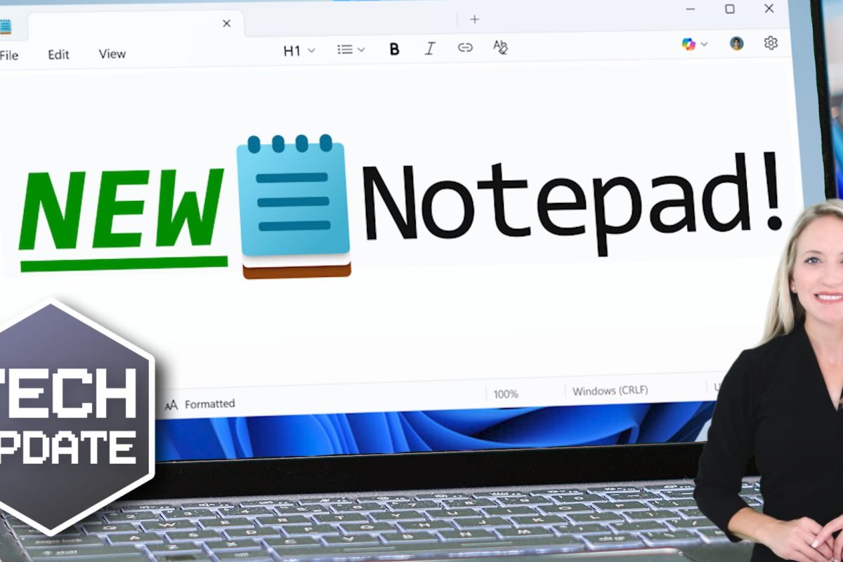 Exciting new formatting tools for Notepad