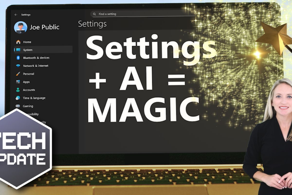 New: Windows 11 AI Agent helps with Settings